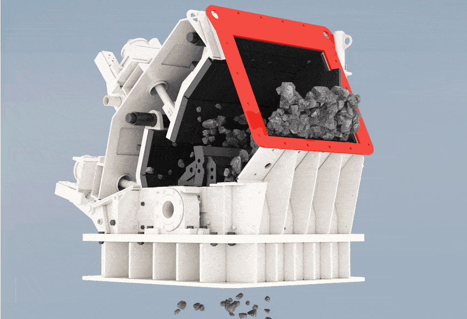 大口徑反擊式破碎機(jī)工作原理.gif